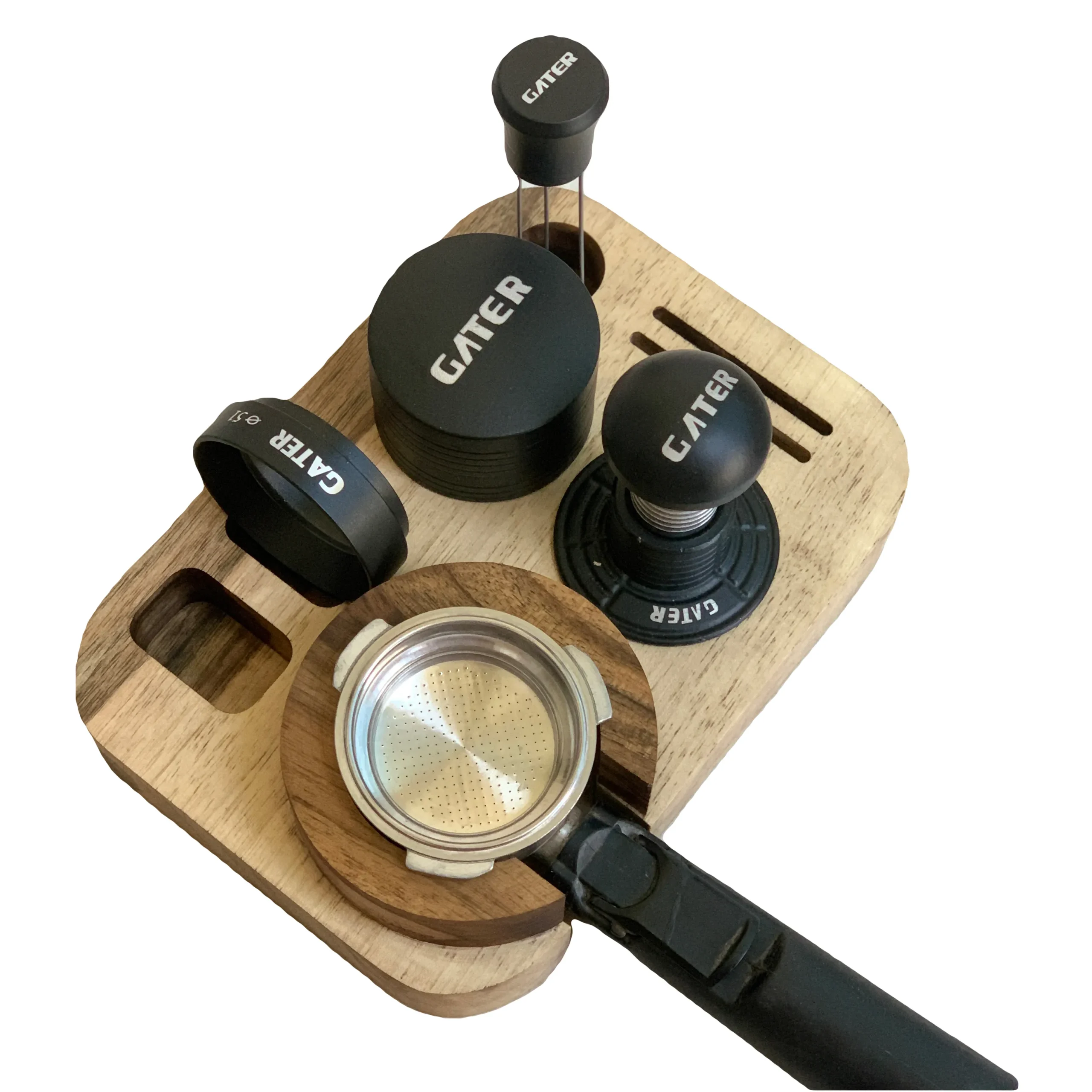 ست تجهیزات اسپرسو ساز پنج تکه مدل Barista Oak